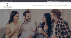 Desktop Screenshot of apartmentlocatingspecialists.com